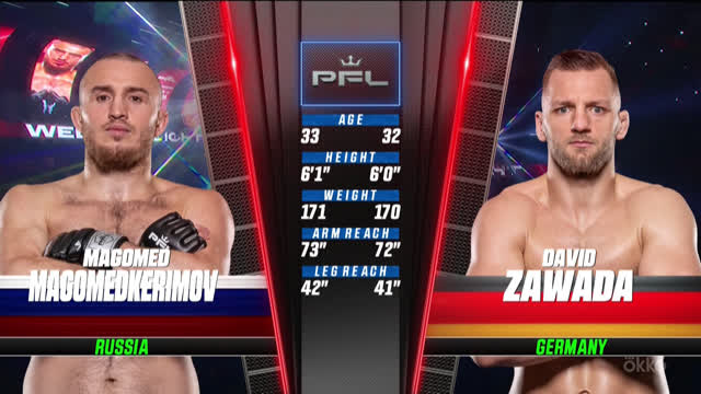 PFL 6. Магомед Магомедкеримов vs Давид Завада