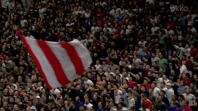 Атмосфера на матче открытия Евролиги «Црвена Звезда» — АСВЕЛ
