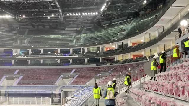 Как выглядит СКА-Арена за месяц до матча звезд