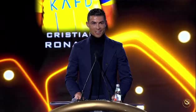 Роналду сделал «Si-i-i-u-u-u!» на церемонии Globe Soccer Awards