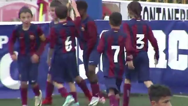 Воспитанник «Барселоны» отпраздновал гол в стиле Роналду