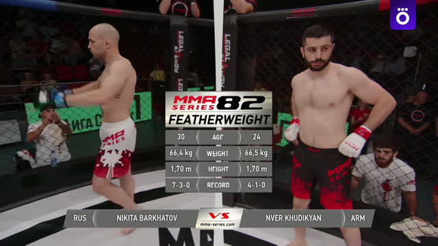 MMA Series 82. Бархатов - Худикян