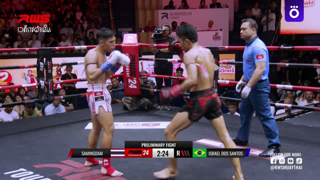 RWS Muay Thai . Гран-При 9. Самингдам - Сантос