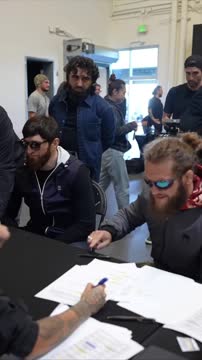 Анкалаев и Физиев встретились перед UFC 313