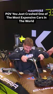 Блогер MrBeast разбил болид Формулы-Е в Майами