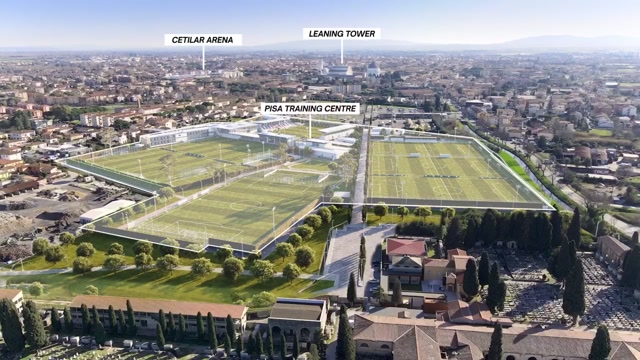 Проект новой базы футбольного клуба «Пиза»