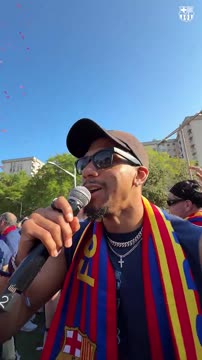 «Барселона» на чемпионском параде
