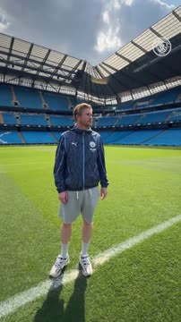 Де Брёйне прощается с домашним стадионом «Манчестер Сити»