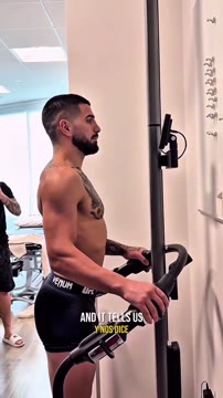 Топурия показал свой тренировочный процесс