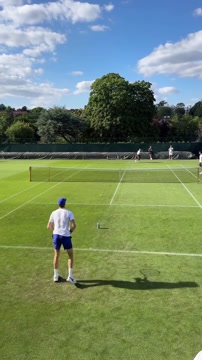 Синнер и Соболенко вместе потренировались на Уимблдоне