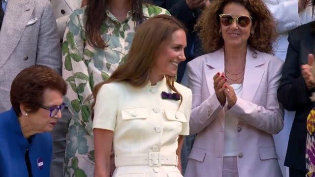 Кейт Миддлтон посетила женский финал Уимблдона-2025