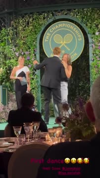 Синнер и Швёнтек станцевали на чемпионском балу Уимблдона