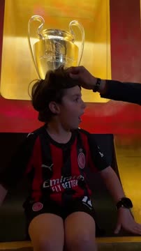 Модрич устроил сюрприз юному фанату «Милана»