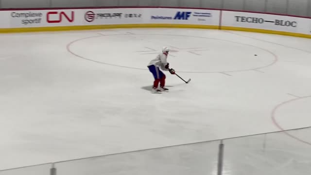 Демидов исполнил эффектный буллит на тренировке