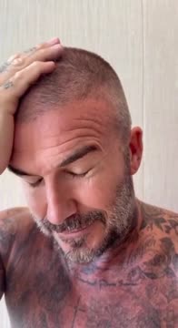 Жена Дэвида Бекхэма отчитала супруга за неудачную стрижку