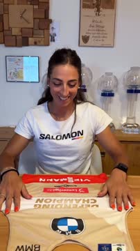 Лизе Виттоцци вручили чемпионский биб