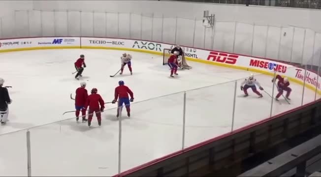 Демидов отдал шикарный пас в летнем лагере «Монреаля»