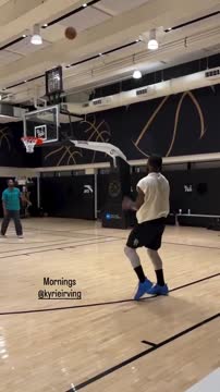 Кайри Ирвинг провёл бросковую тренировку