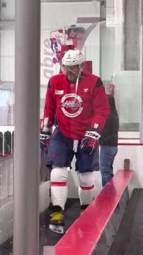 Овечкин готовится к сезону в составе «Вашингтона»