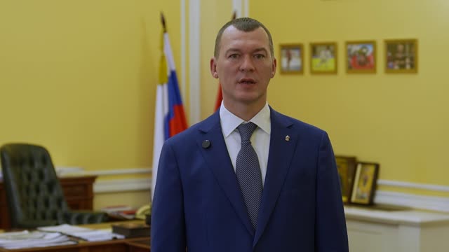 Министр спорта РФ Михаил Дегтярёв поздравляет «Чемпионат» с юбилеем