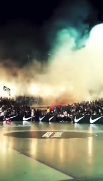 Экс-игроки НБА сыграли за «Партизан» на открытом воздухе