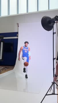 Эмбиид показал футбольные навыки на медиа-дне «Филадельфии»