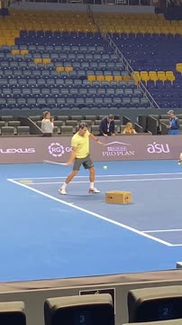 Открытие теннисного центра в Алма-Ате