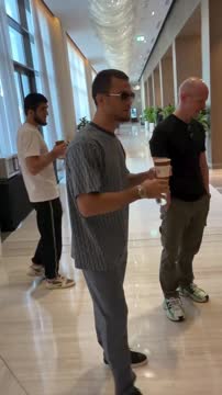 Усман Нурмагомедов встретился с Томом Аспиналлом в ОАЭ