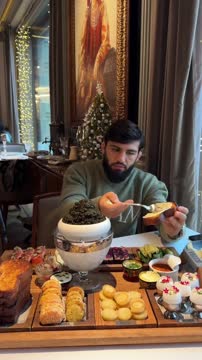 Арман Царукян показал свой «лёгкий завтрак»