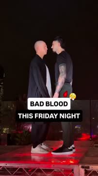 Никита Цзю и Майкл Зерафа провели дуэль взглядов перед боем