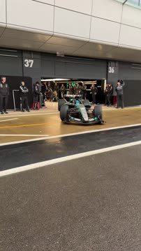 Первые тесты болида «Мерседеса» 2026 года