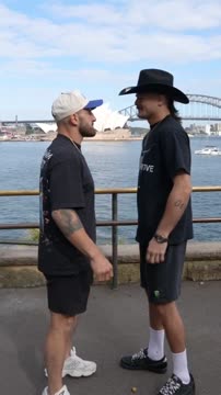 Волкановски и Лопес провели битву взглядов перед реваншем