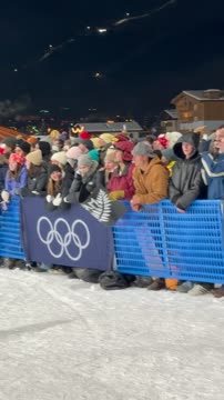 Болельщики сноубордистов на ОИ-2026