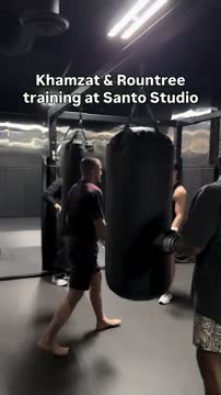 Чимаев провёл спарринг с Раунтри