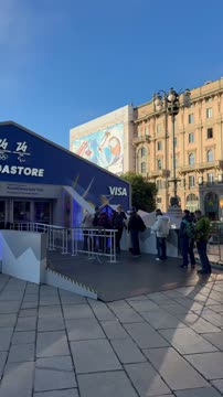 Сувенирный магазин на Олимпиаде-2026