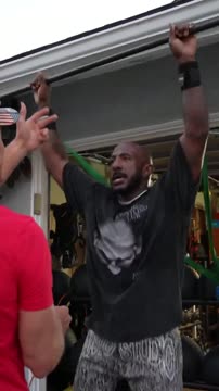 Раунтри, Чимаев и Царукян на совместной тренировке