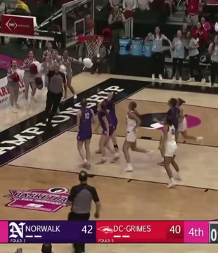 Необычная развязка в школьном баскетбольном матче США