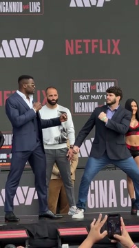 Нганну и Линс провели первую битву взглядов