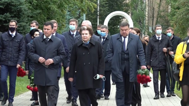 Валентина Терешкова посетила церемонию панихиды «Локомотива»