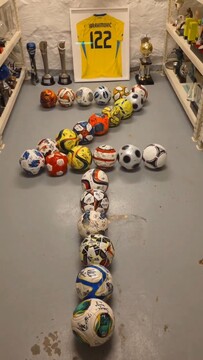 Златан Ибрагимович показал свои награды