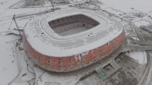 Как выглядит стадион в Саранске сейчас