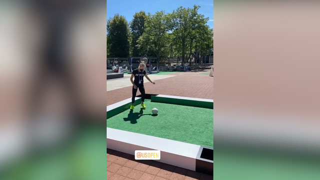 Ястремская сыграла в «пузыре» US Open в теннис и бильярд ногами