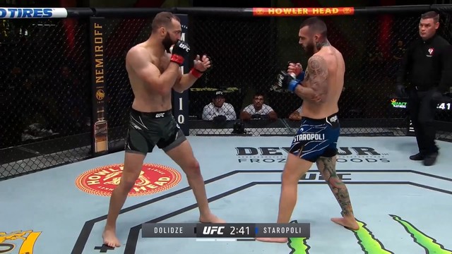 UFC Vegas 28: Долидзе единогласным решением победил Старополи