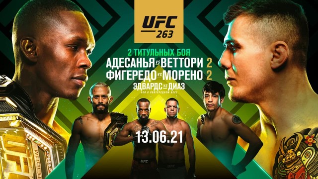 Промо UFC 263: Адесанья vs Веттори 2