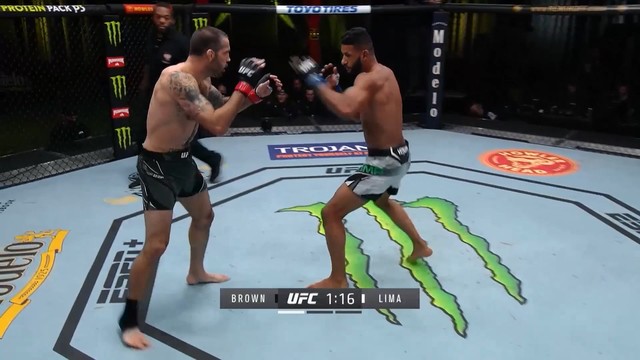 UFC Вегас 29: Мэтт Браун (США) vs Диего Лима (Бразилия)