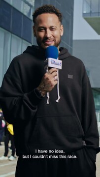 Неймар принял участие в презентации ливреи «Альпин»