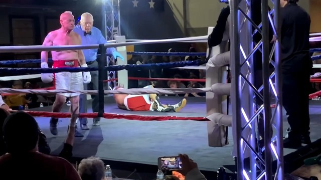 70-летний боксёр нокаутировал соперника и побил мировой рекорд