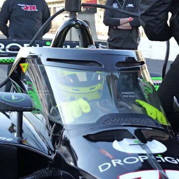 Мик Шумахер на тестах IndyCar