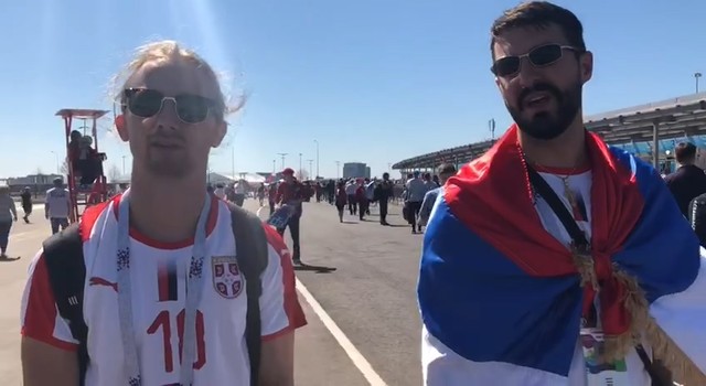 Сербские болельщики — о братских отношениях с Россией