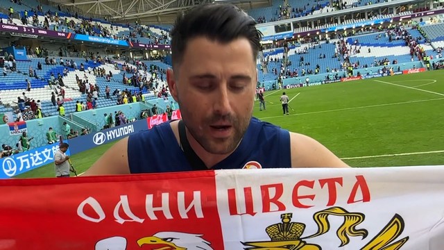Серб рассказал про сдвоенный флаг России и Сербии